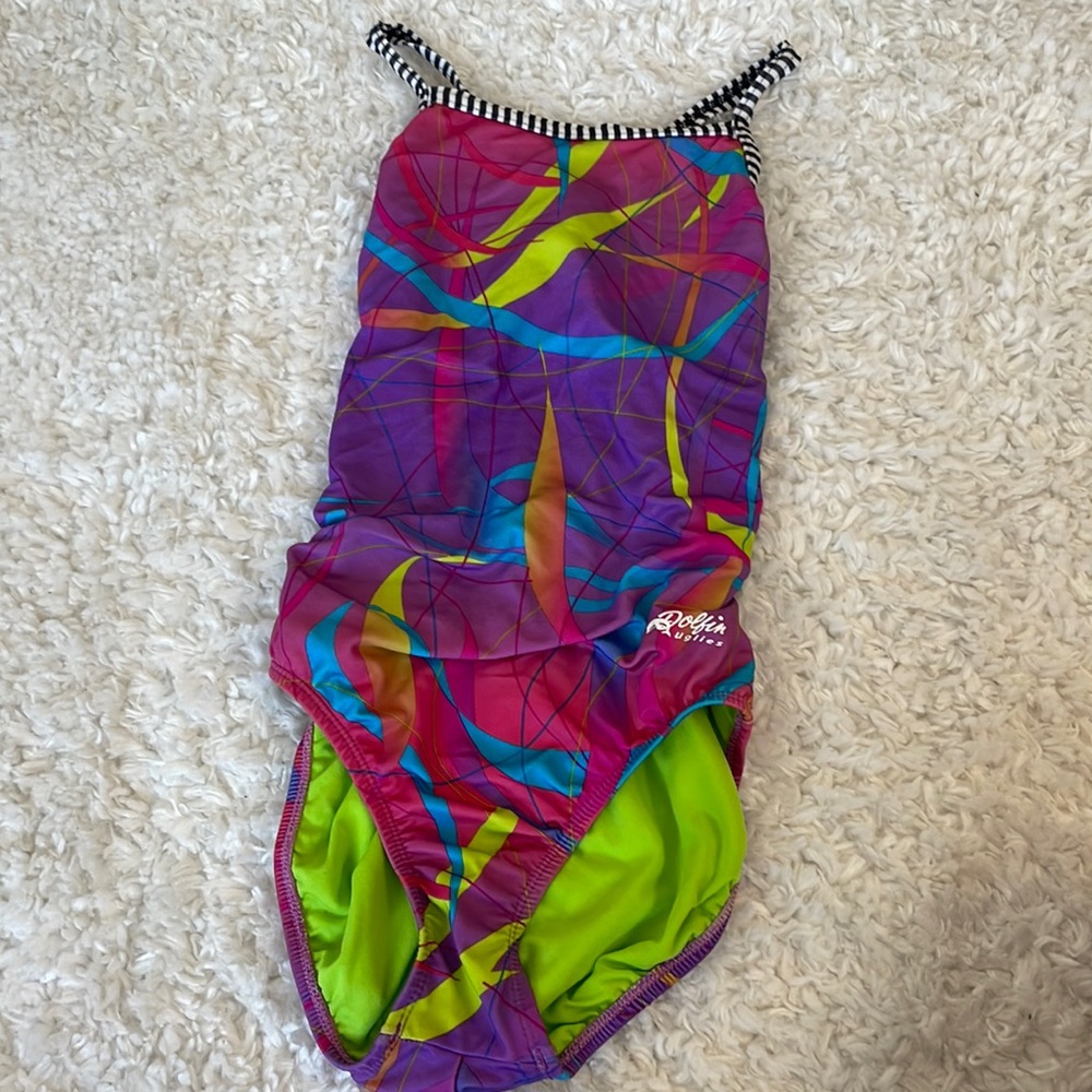 Dolfin Uglies Racing Swim suit. Size Medium